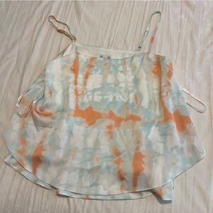 Spaghetti strap blouse